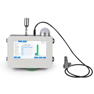 Online Intelligent Laser Dust Particle Counter Workshop Air Cleanliness Detector Testing Equipment