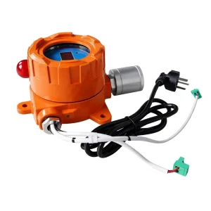 Orange Standalone Flammable Gas Alarm Combustible Gas Detector Methane Propane Analyzer Audio Visual Light Alarm GTY XH800 1