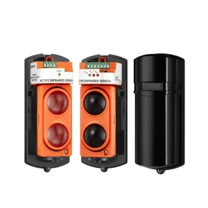 Outdoor 2-Beam Infrared Photoelectric Sensor 150m for Fence, Window, and Door Protection