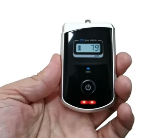 Outdoor Home Carbon Monoxide Gas Alarm Detector Toxic Gas CO Detector 999 ppm Peak CO Level Monitor