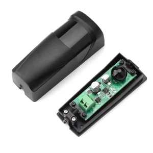 Outdoor Infrared Beam Photocell Detector for Garage Gates and Doors, Motion Presence Sensor Perimeter Alarm
