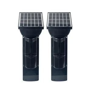 Outdoor Perimeter Security Solar Wireless Alarm Beams Infrared Beam Sensor IP65 Rated CE ROHS Certified