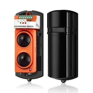 Outdoor Portable Dual-Beam Active Infrared Photoelectric Sensor, 150 m Range