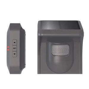 Outdoor Safety PIR Detection Alarm Courtyard Safety Solar Charging Human Body Sensing Wireless Doorbell and Alarm