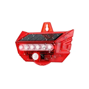 Outdoor Solar Powered Alarm Farm Orchard Anti Theft Remote Controlled Sensing Alarm