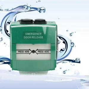 Outdoor Waterproof IP67 Resettable Emergency Exit Button Green Fire Alarm Escape Switch Manual Call Point