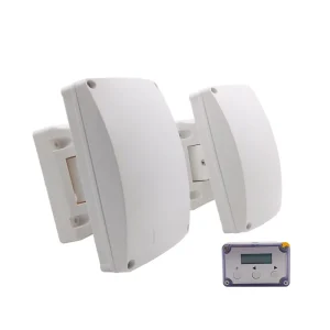 Outdoor Wired Microwave Beam Detector, 150 m, Pet-Friendly Perimeter Security Alarm Sensor