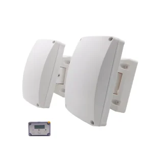 Outdoor Wired Microwave Sensor 150m Long-Range Perimeter MW Detector Barrier for Villa, Farm, and Home Security