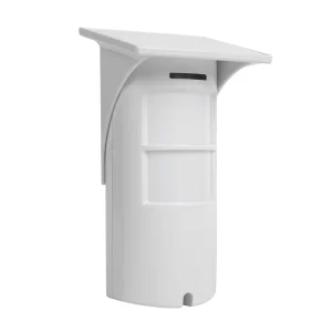 Outdoor Wireless Motion Sensor Alarm with Dual PIR, 433MHz EV1527, ABS Rainproof Cover, Anti-Pet 20kg