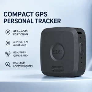 P8 Mini Portable Personal GPS Tracker with SOS Emergency Alarm for Elderly and Kids