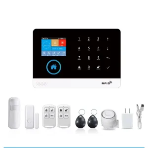 PG103 433MHz WiFi 4G Wireless Home Burglar Alarm System with App Control