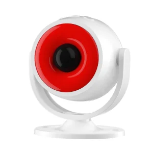 PIR Infrared Motion Detector Alarm with 120dB Sounder and Remote Control