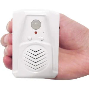 PIR Infrared Motion Sensor Activated Recordable Voice Audio Player Entrance Welcome Doorbell for Shop Store