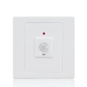 PIR Motion Sensor Switch with Remote Control and Preset Delay Time