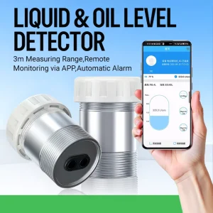 PLH SL02 Wireless Communication Ultrasonic Stationary Tank Fuel Level Sensor for Monitoring of Emergency Generator Fuel Tank