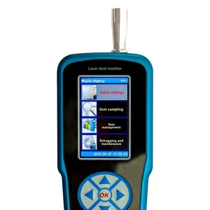 PM2.5 Laser Dust Monitor Portable Dust Detector 0.001 mg/m³ for Environmental Protection Industrial and Mining Use