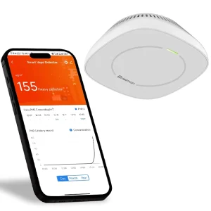 PM2.5 WiFi Smart Home Smoke Detector Sensor WS3VD