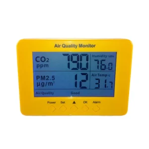 PM2.5+CO2 Air Quality Monitor