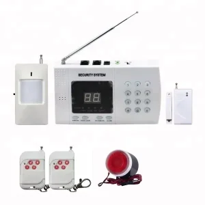 PSTN Wireless RF433MHz Home Burglar Security Alarm System