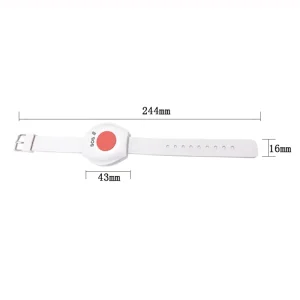 Panic Button RF 433mhz SOS Bracelet Emergency Button for Elderly Alarm Watch Old People GSM Home Security Alarm System