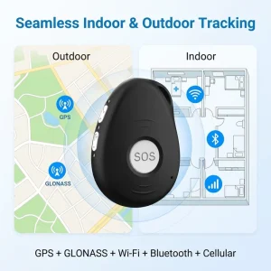 Personal Safety Alarm Elderly Emergency Call System Medical Alert Bracelet GPS Tracker Elderly Person Mini CE Certified