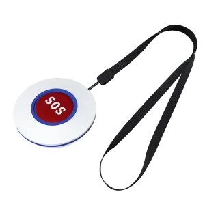 Personal Wearable Alert Button for Elderly for Lone Worker One Click Double Click Hold Button Trigger Action Emergency Call