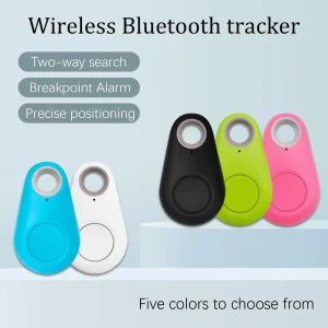 Pet GPS Tracker Collar Waterproof Bluetooth Locator Anti-Lost Tag for Dogs and Cats