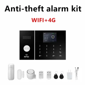 Pg 108 4G Wireless Home Security Alarm System Kit WiFi