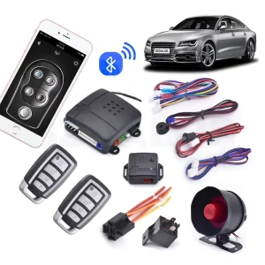 Phone APP BT Remote Control Smart Car Alarm System Anti Theft Alarm for Car