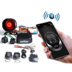 Phone App BT Smart Car Alarm System Anti Theft Car Alarm Security System Auto Burglar Car Alarm