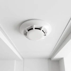 Photoelectric Smoke Detector 2-Wire Conventional Fire Detection ABS Plastic OEM/ODM Manufacturer
