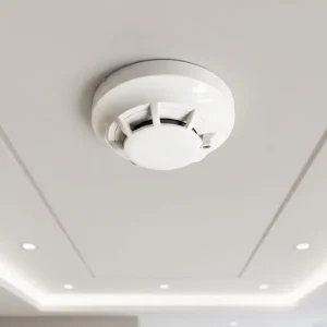 Photoelectric Smoke Detector 2-Wire Conventional Fire Detection CE Certified ABS Plastic Manufacturer