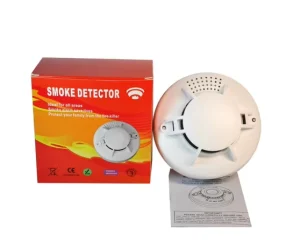 Photoelectric Smoke Detector Battery Powered Dc9v Safety Sensor Smoke Alarm