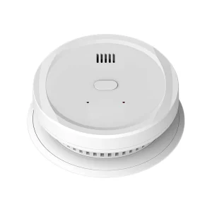 Photoelectric Smoke Detector Battery-Powered Waterproof Weatherproof 10-Year Battery Life LED Buzzer Alarm
