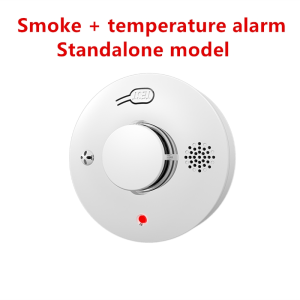 Photoelectric Smoke and Temperature Fire Alarm