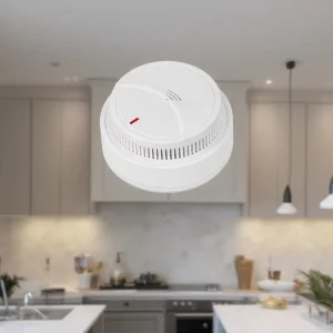 Photoelectric Standalone 3V Battery Fire Protection Smoke Detector