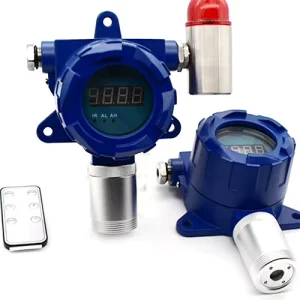 Pipeline-Mounted C2H4 Ethylene Gas Detector, %VOL Level Analyzer with IR Sensor