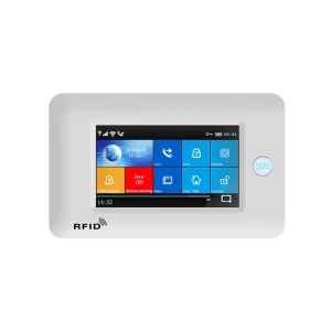 Plastic IOS & Android APP Supported Portable Plastic Home Security Alarm System with Wi-Fi
