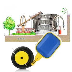 Plastic Water Level Float Switch for Aquariums Hydroponics & Small Water Tanks Lightweight & Corrosion Resistant