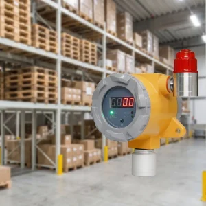 Plug-and-Play ATEX-Certified Fixed 4-20mA Explosion-Proof C2H2 Acetylene Gas Leak Detector