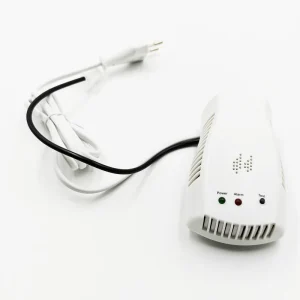 Plug in Home Gas Leak Alarm LPG Propane Natural Gas Detector Sensor with Solenoid Valve Emergency Shut Off