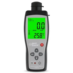 Portable 0-100PPM Ammonia Meter NH3 Gas Detector with Sound Light Alarm for Farm