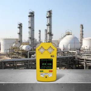 Portable 2-in-1 CH4 O2 Combustible Gas Detector