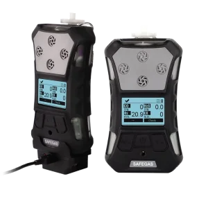 Portable 4-Gas Monitor and Detector with IP67 Protection and ATEX IECEx CE Certification