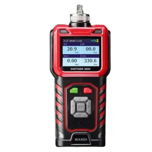 Portable 4 Gas Personal Monitor Real Time LEL O2 CO H2S Detection IP66 Waterproof High Accuracy Industrial Gas Detector