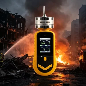 Portable 4 in 1 Carbon Dioxide (CO2) 0 5000PPM Gas Detector for Restaurant Production Workshop Spray Booth Painting Room