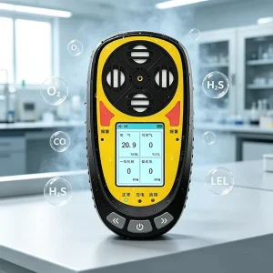 Portable 4 in 1 Carbon Monoxide (CO) Gas Detector for Warehouse Storage Room Petroleum Extraction Petroleum Mining Mine