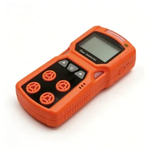 Portable 4 in 1 Gas Detector Rechargeable for O2 CH4(LEL) H2S CO with Sound Light Vibration Alarm Industrial Gas Monitor