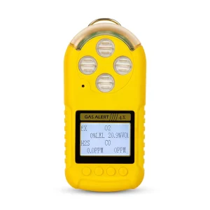 Portable 4 in 1 Gas Detector for CO O2 H2S Methane and Combustible Gases Air Quality Monitor High Accuracy Digital Detection