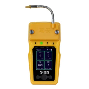 Portable 4 in 1 Multi Gas Detector Customizable Gas Sensor for Industrial Gas Leak Security Detection